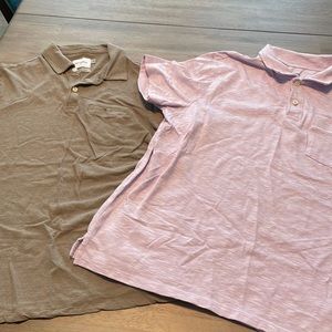 Goodfellow & Co. 2 MENS XL Collared Polo Shirts